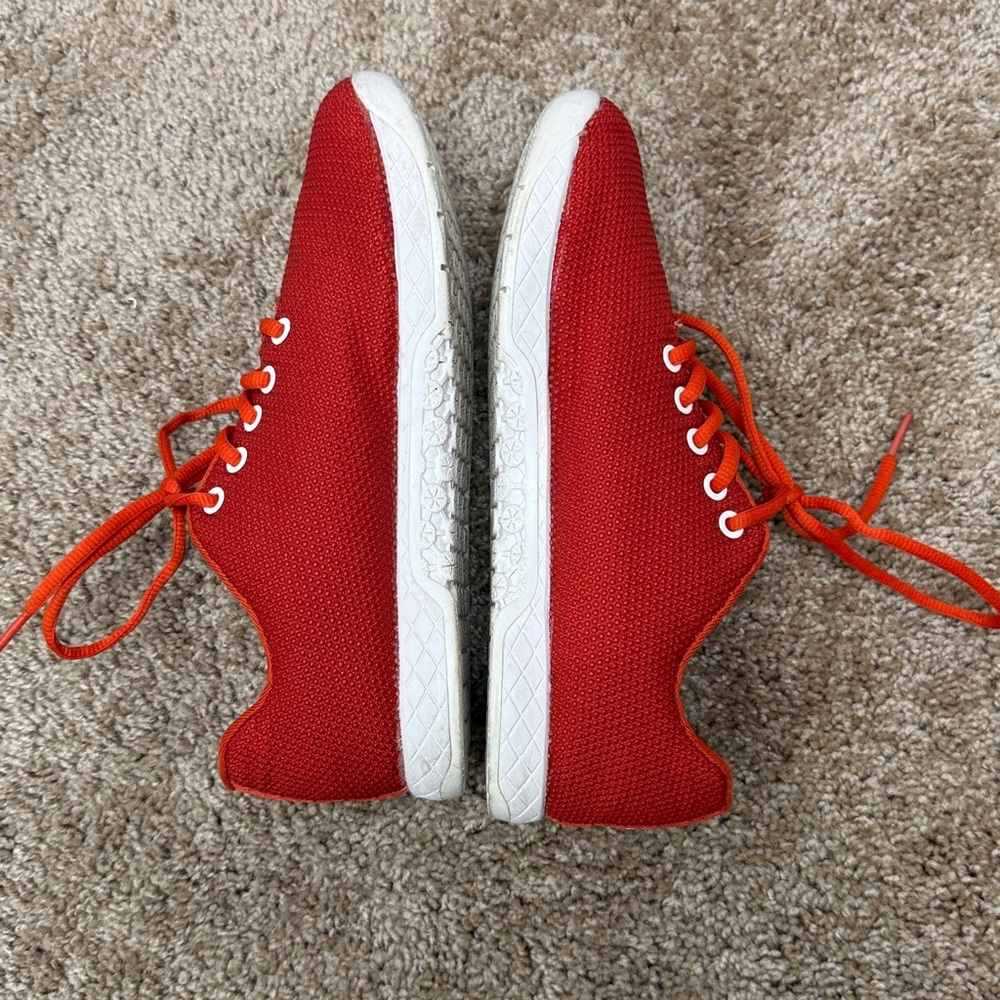NOBULL Cross Fit Trainers Sneakers Womens 8.5 Mens 7 Red Orange - Picture 5 of 7
